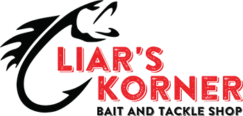 Liars Korner Bait and Tackle Shop Logo